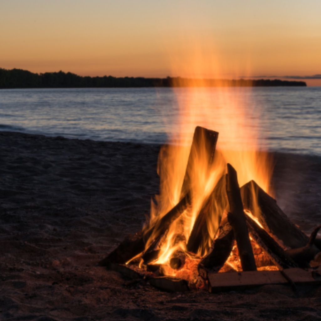 Beach Bonfire